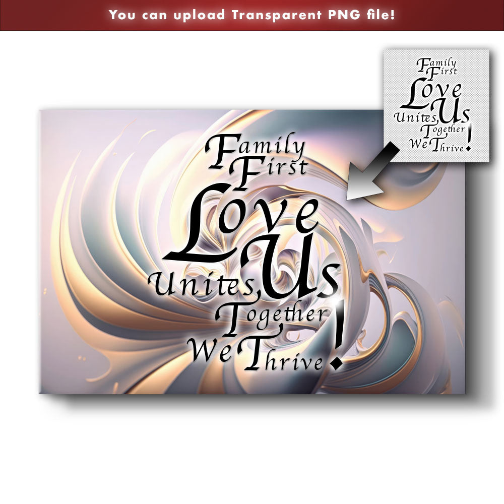 Indulging Maelstrom (A020) Personalizable Canvas Wall Art