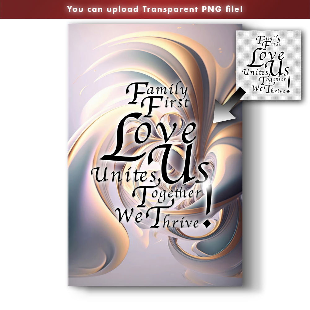 Indulging Maelstrom (A020) Personalizable Canvas Wall Art