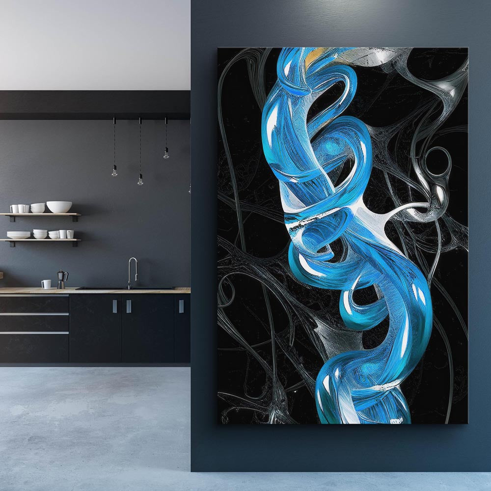Abstract Wall Art, Premium Canvas Print, 1.25" Stretched Canvas or Framed Canvas (0662)