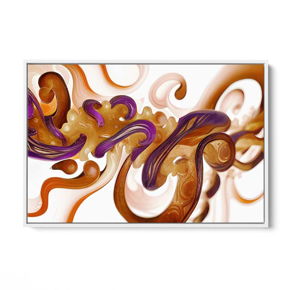 Abstract Wall Art, Premium Canvas Print, 1.25" Stretched Canvas or Framed Canvas (0666)
