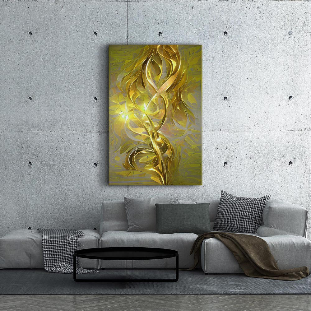 Abstract Wall Art, Premium Canvas Print, 1.25" Stretched Canvas or Framed Canvas (067B)