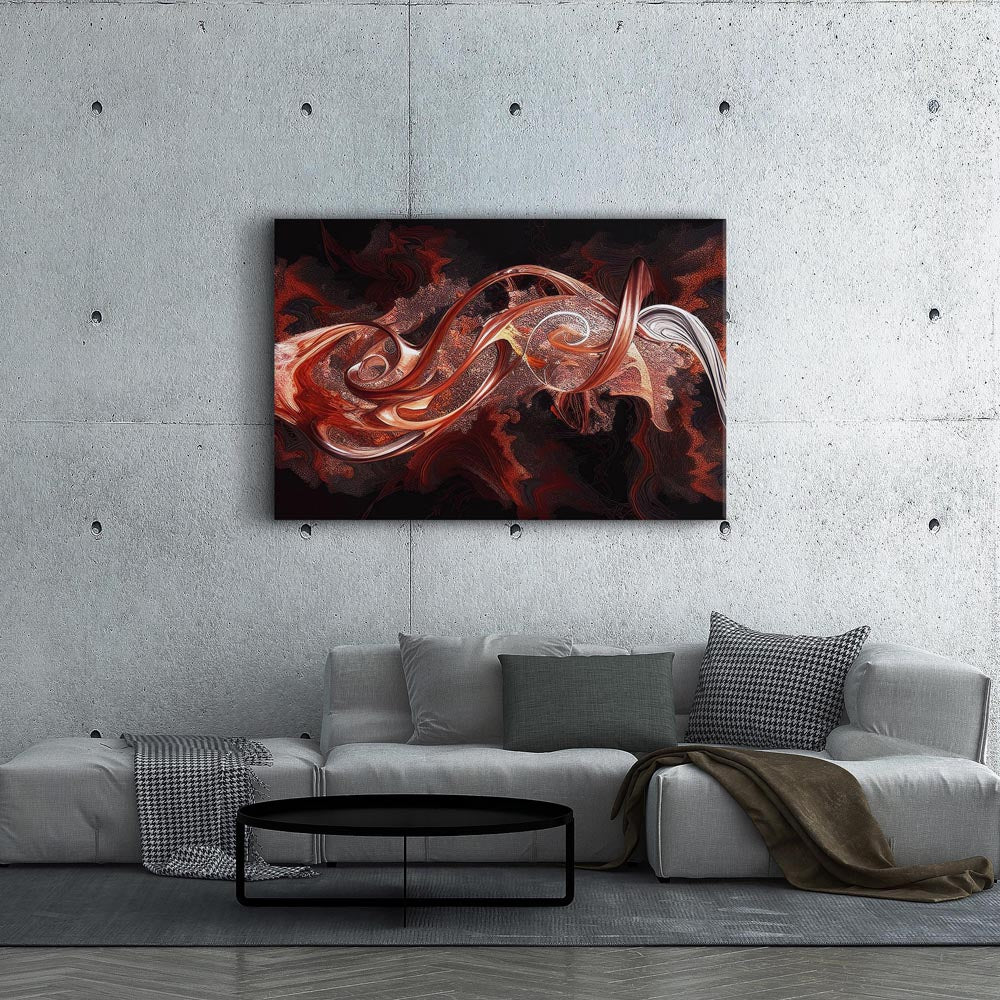 Abstract Wall Art, Premium Canvas Print, 1.25" Stretched Canvas or Framed Canvas (0721)