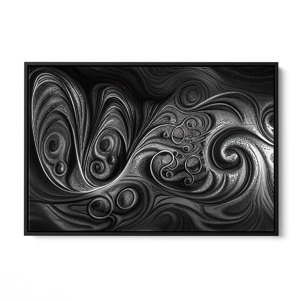 Abstract Wall Art, Premium Canvas Print, 1.25" Stretched Canvas or Framed Canvas (072A)