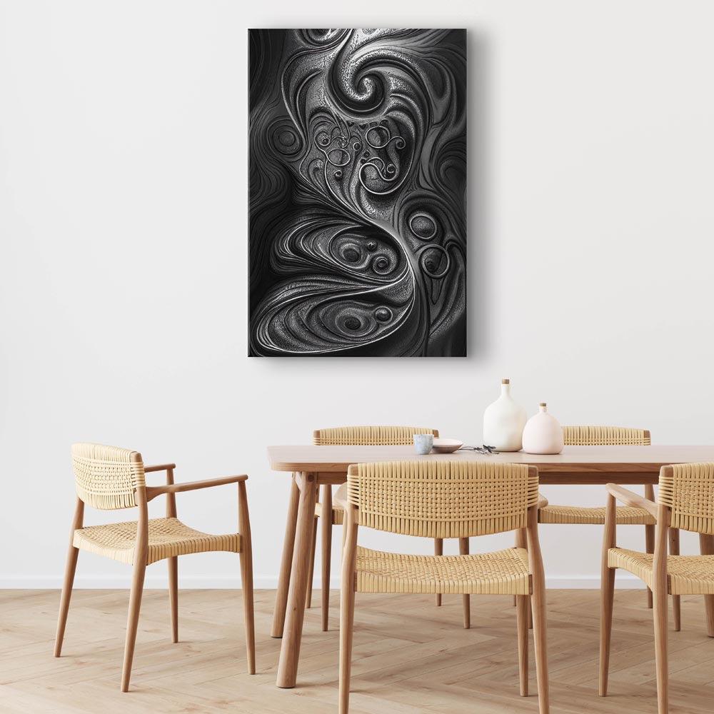 Abstract Wall Art, Premium Canvas Print, 1.25" Stretched Canvas or Framed Canvas (072A)