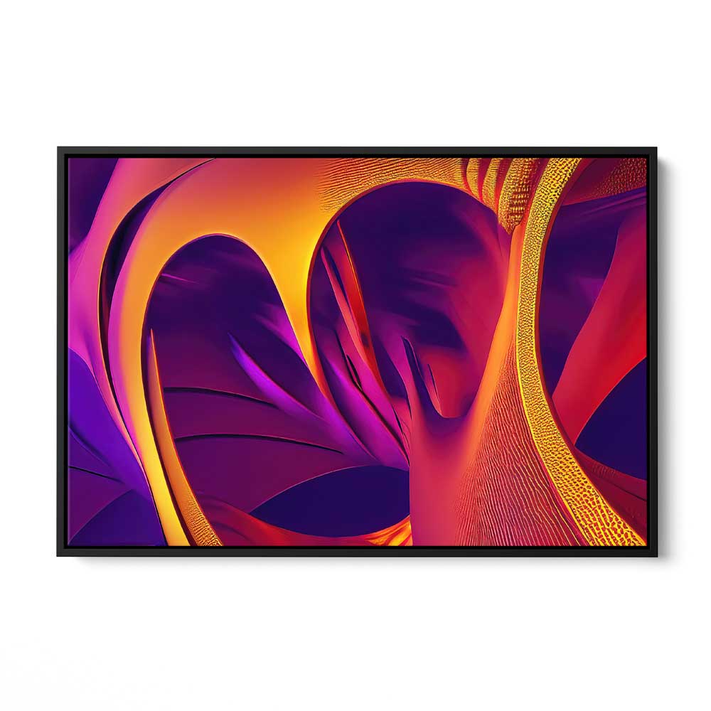 Abstract Wall Art, Premium Canvas Print, 1.25" Stretched Canvas or Framed Canvas (0735)
