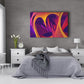 Abstract Wall Art, Premium Canvas Print, 1.25" Stretched Canvas or Framed Canvas (0735)