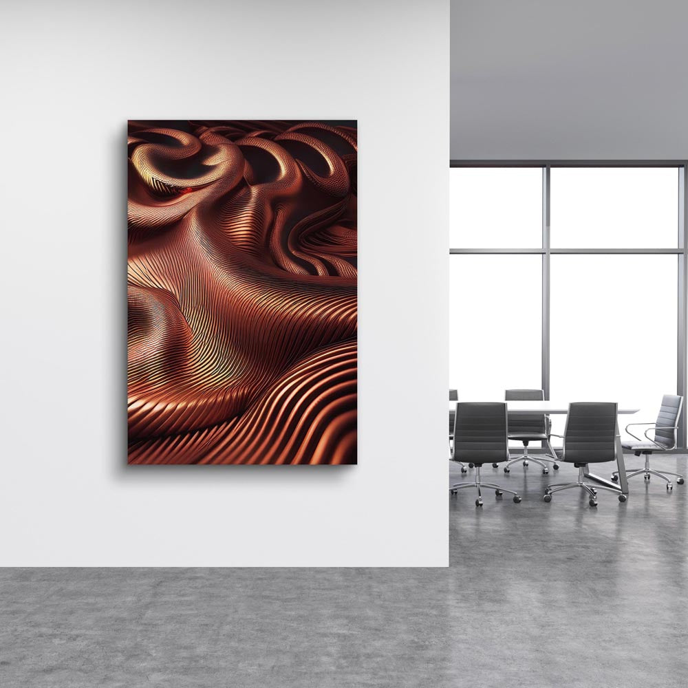 Abstract Wall Art, Premium Canvas Print, 1.25" Stretched Canvas or Framed Canvas (0737)