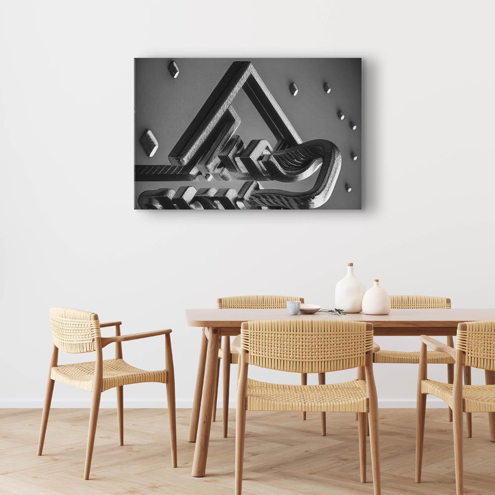 Abstract Wall Art, Premium Canvas Print, 1.25" Stretched Canvas or Framed Canvas (073C)
