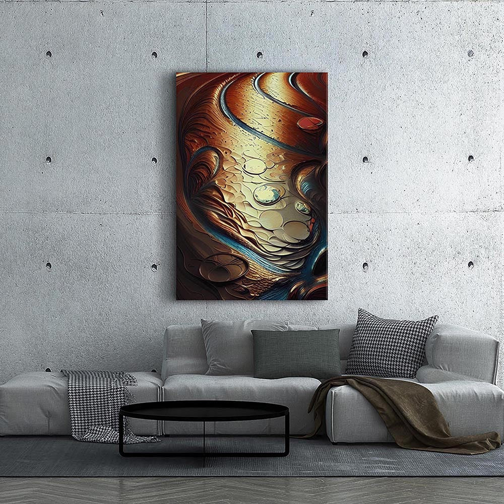 Abstract Wall Art, Premium Canvas Print, 1.25" Stretched Canvas or Framed Canvas (0841)