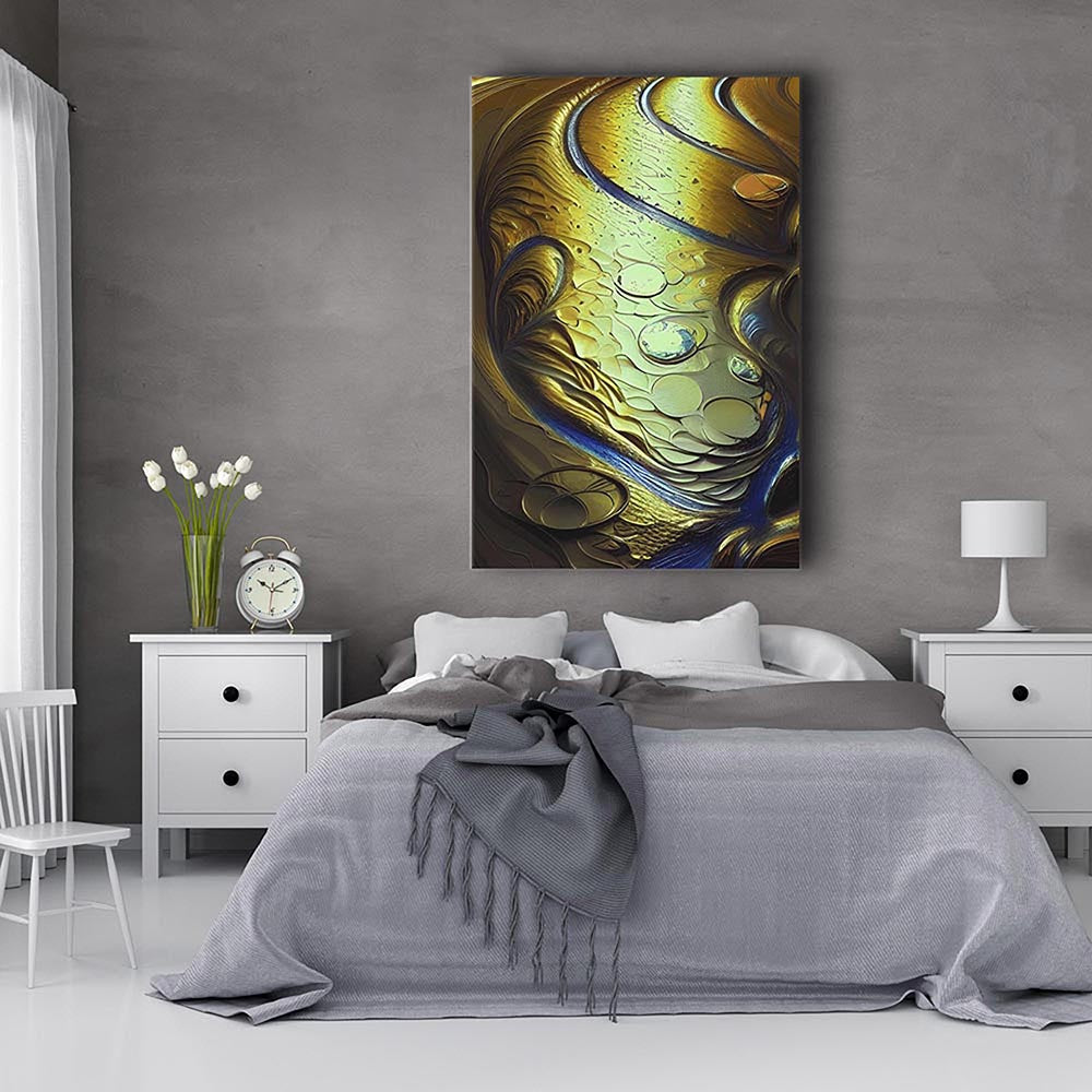 Abstract Wall Art, Premium Canvas Print, 1.25" Stretched Canvas or Framed Canvas (0842)