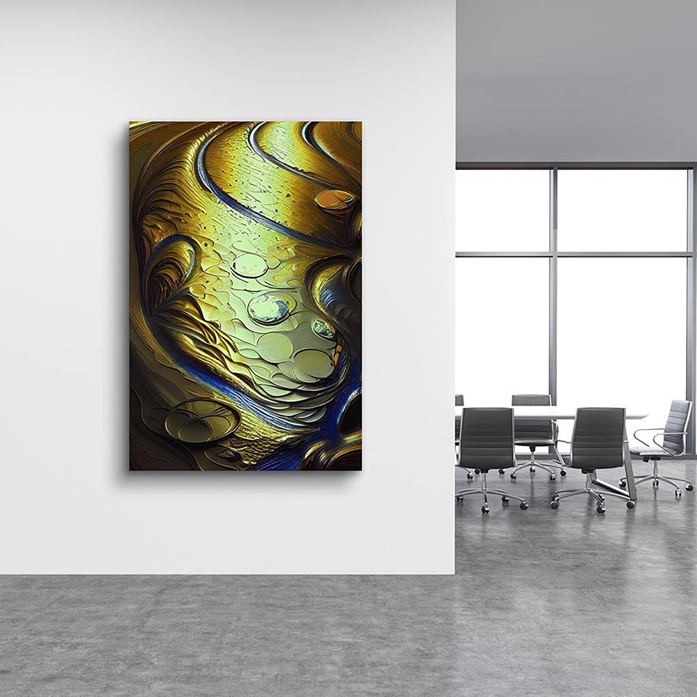 Abstract Wall Art, Premium Canvas Print, 1.25" Stretched Canvas or Framed Canvas (0842)