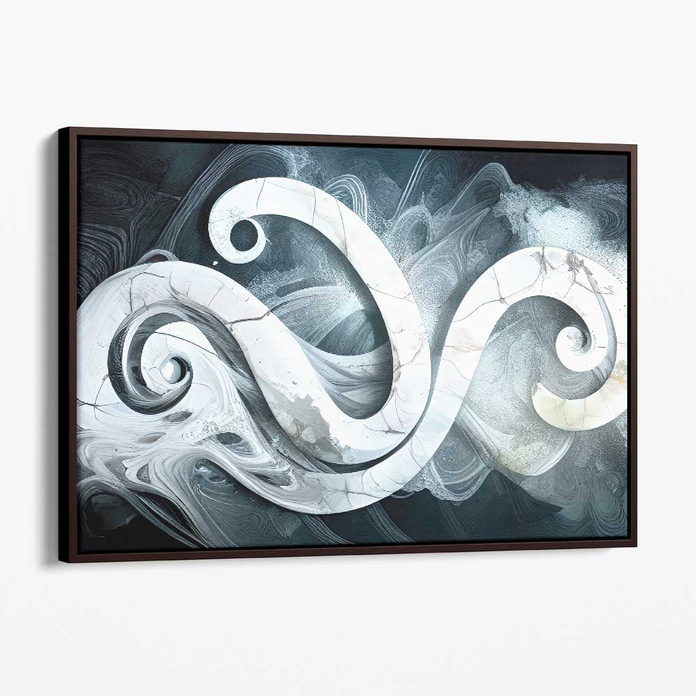 Waves of Legacy, Wall Art, Premium Canvas Print, 1.25" Stretched Canvas or Framed Canvas (1062)