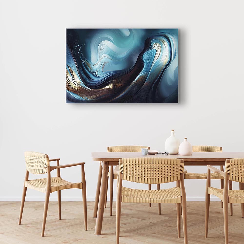 Abstract Wall Art, Premium Canvas Print, 1.25" Stretched Canvas or Framed Canvas (9658)