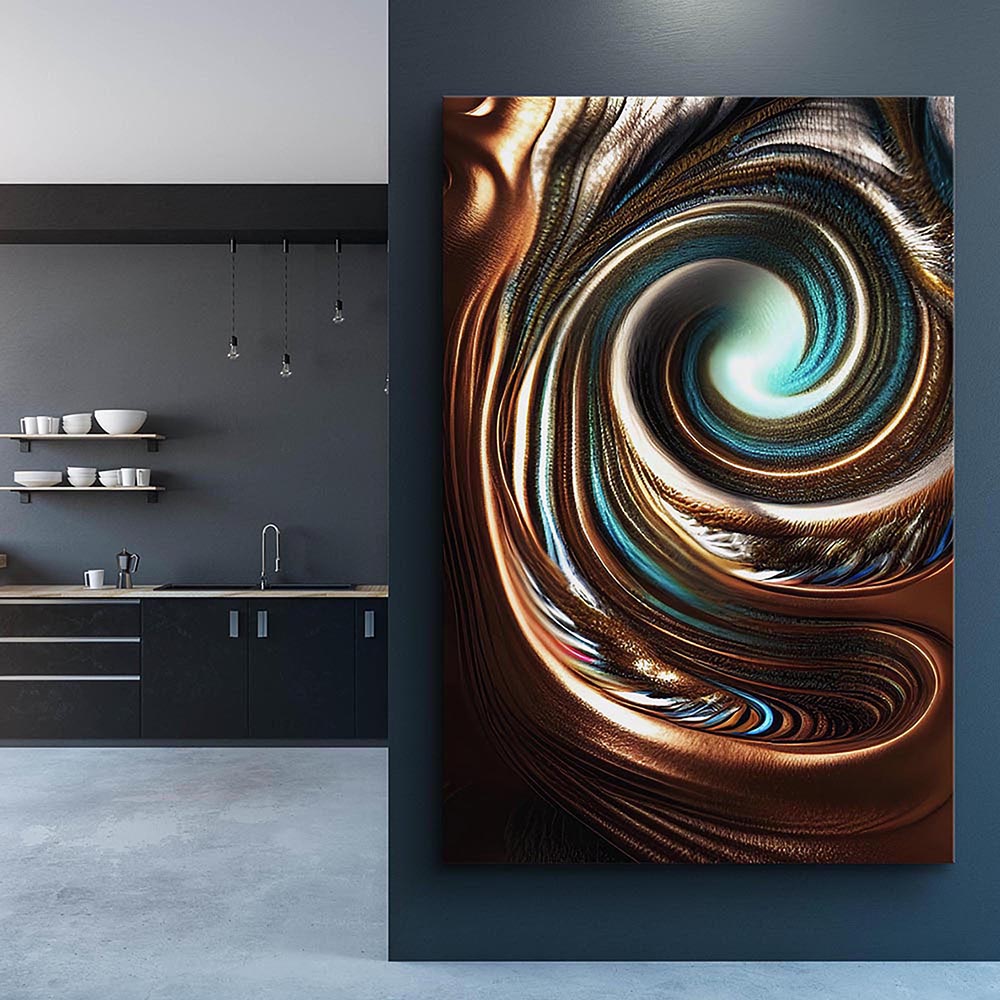 Abstract Wall Art, Premium Canvas Print, 1.25" Stretched Canvas or Framed Canvas (9659)