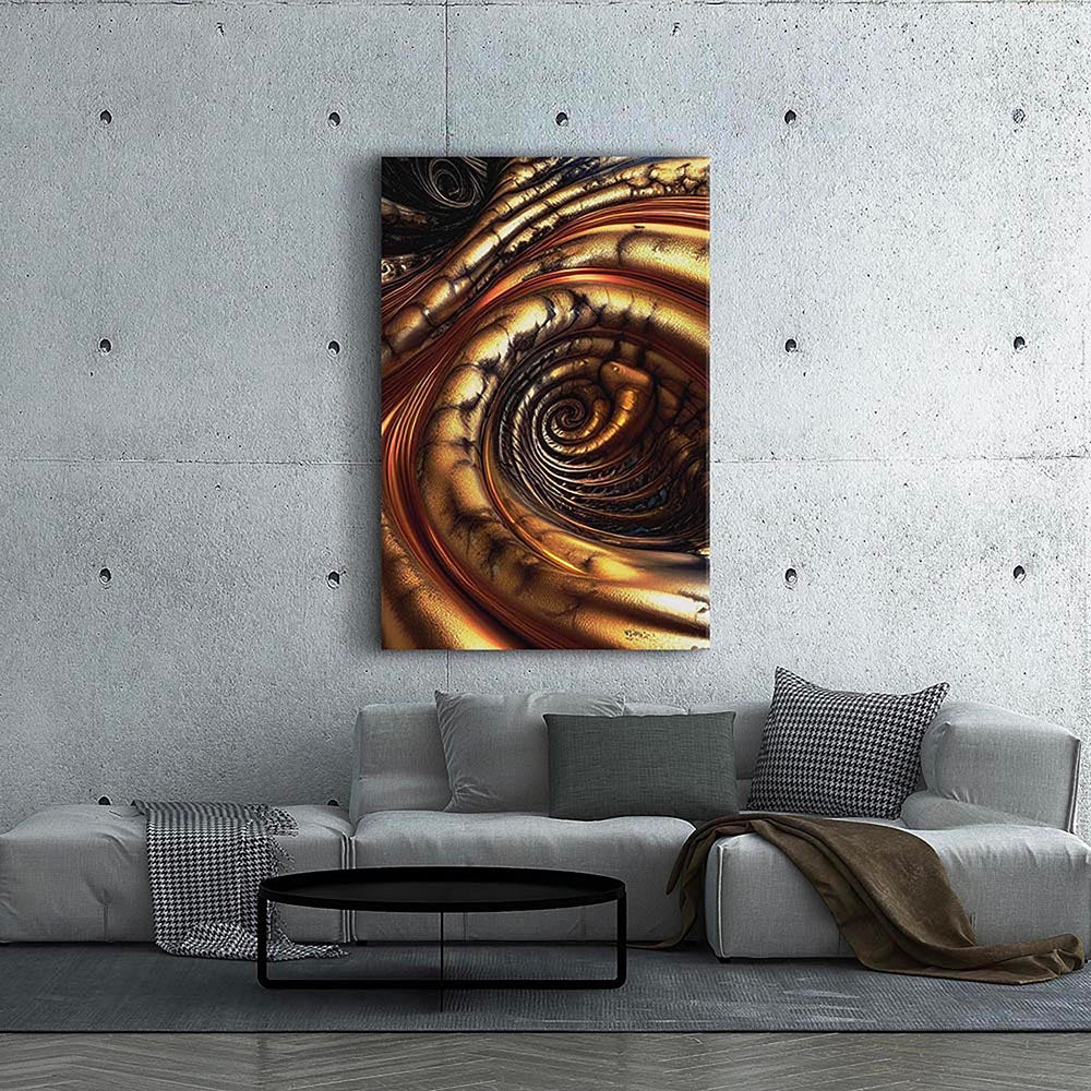 Abstract Wall Art, Premium Canvas Print, 1.25" Stretched Canvas or Framed Canvas (9660)