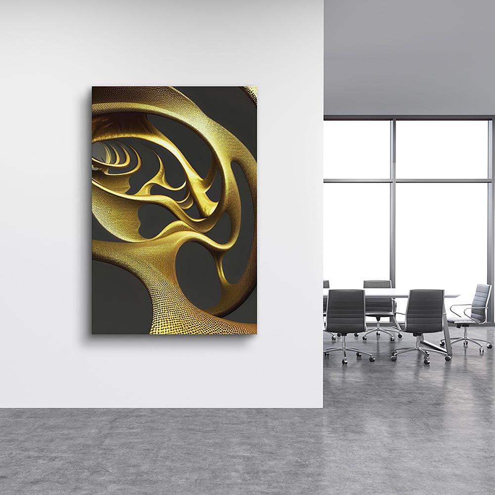 Abstract Wall Art, Premium Canvas Print, 1.25" Stretched Canvas or Framed Canvas (966A)
