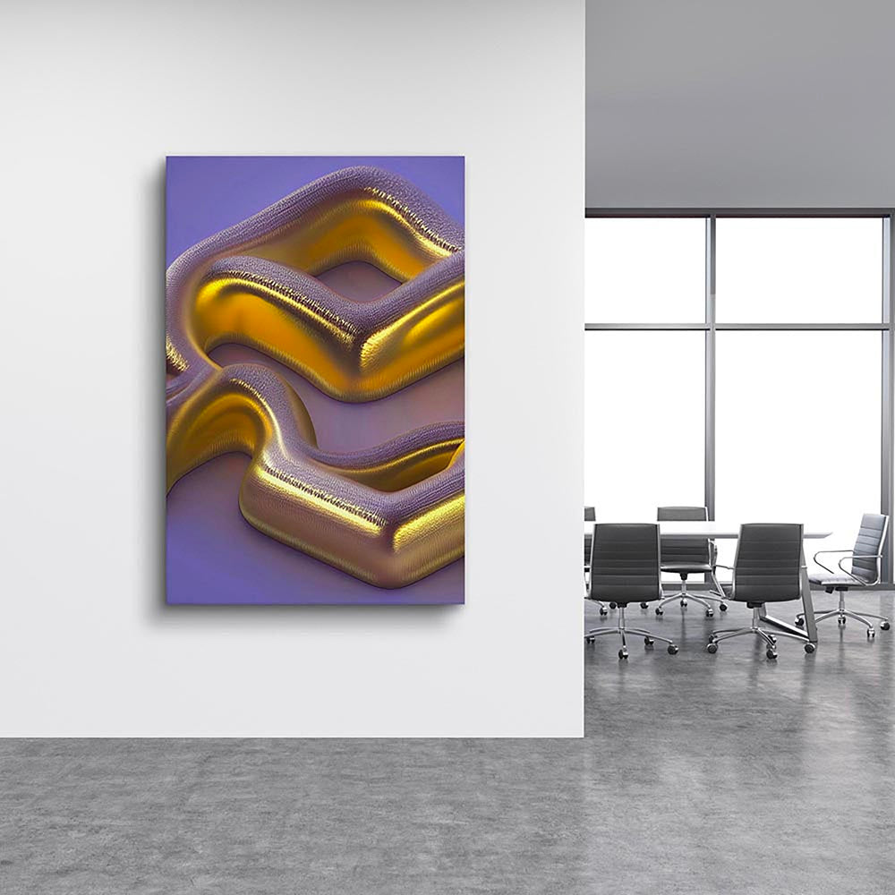 Abstract Wall Art, Premium Canvas Print, 1.25" Stretched Canvas or Framed Canvas (966C)