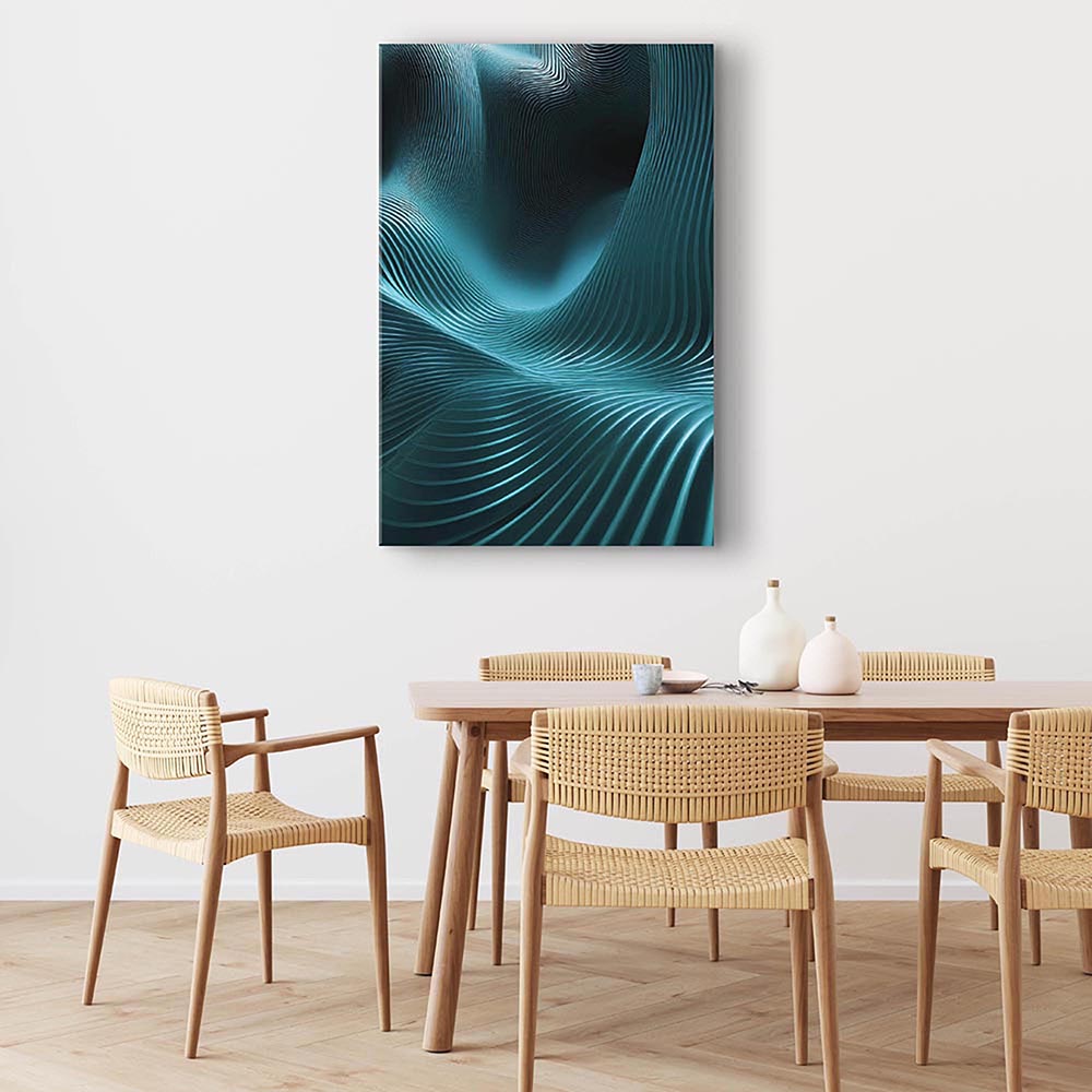 Abstract Wall Art, Premium Canvas Print, 1.25" Stretched Canvas or Framed Canvas (967B)